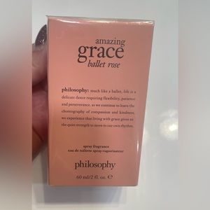 New philosophy amazing Grace ballet rose 60ml spray fragrance